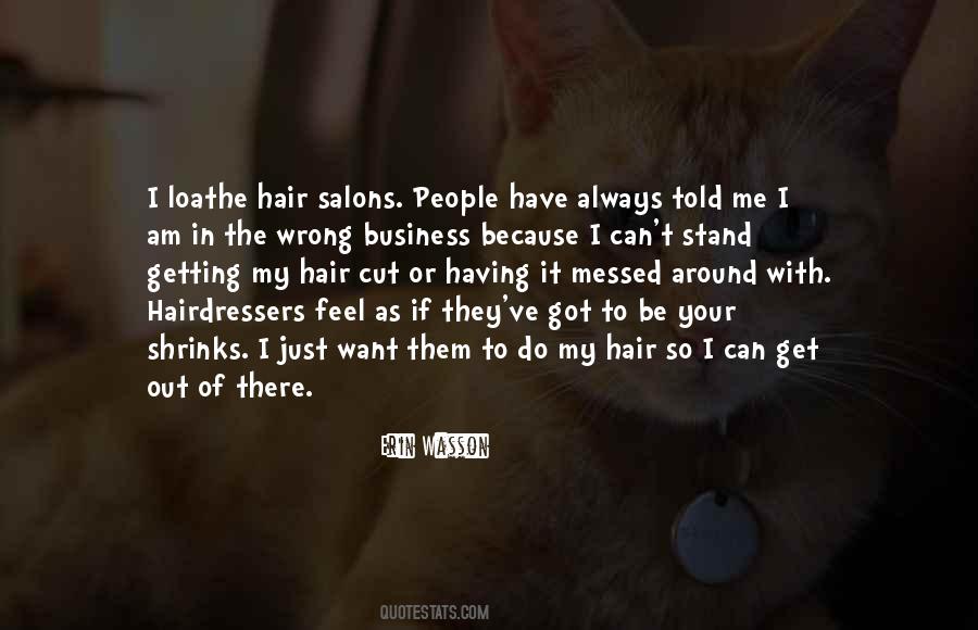 Quotes About Hairdressers #52001