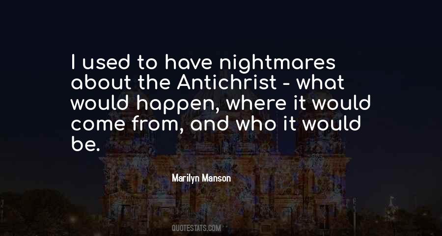Antichrist's Quotes #1432665