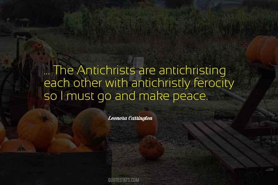 Antichristing Quotes #1674708