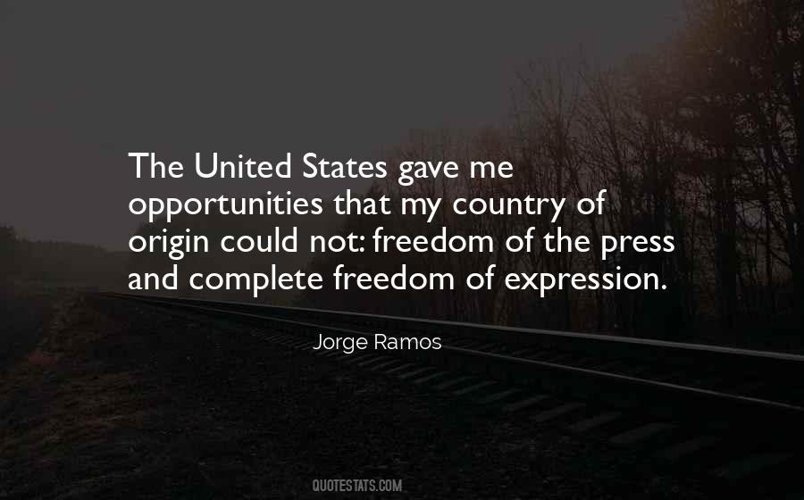 Quotes About Freedom Of Expression #1317439