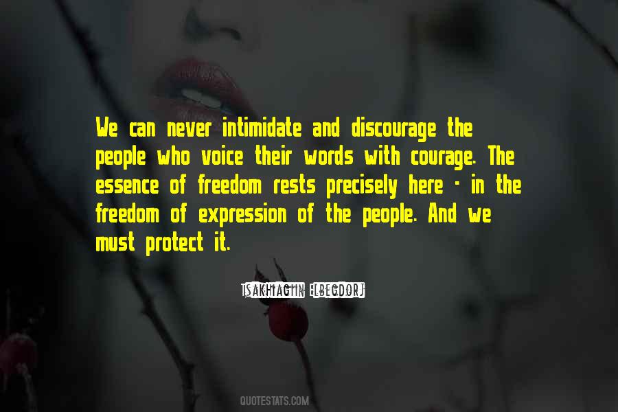 Quotes About Freedom Of Expression #1441052