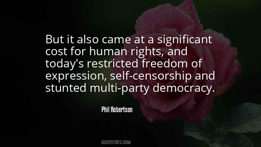 Quotes About Freedom Of Expression #1529127