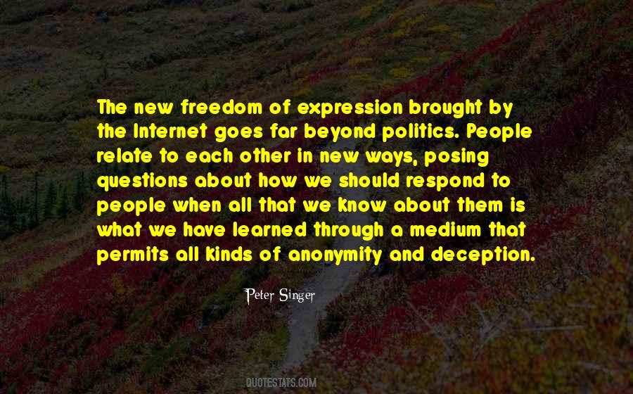 Quotes About Freedom Of Expression #1537650