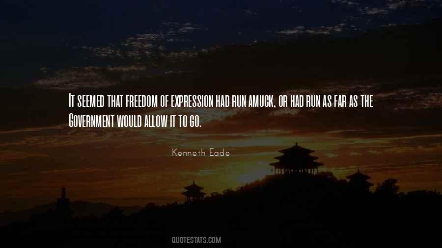 Quotes About Freedom Of Expression #1590953