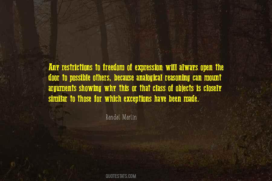 Quotes About Freedom Of Expression #1629180