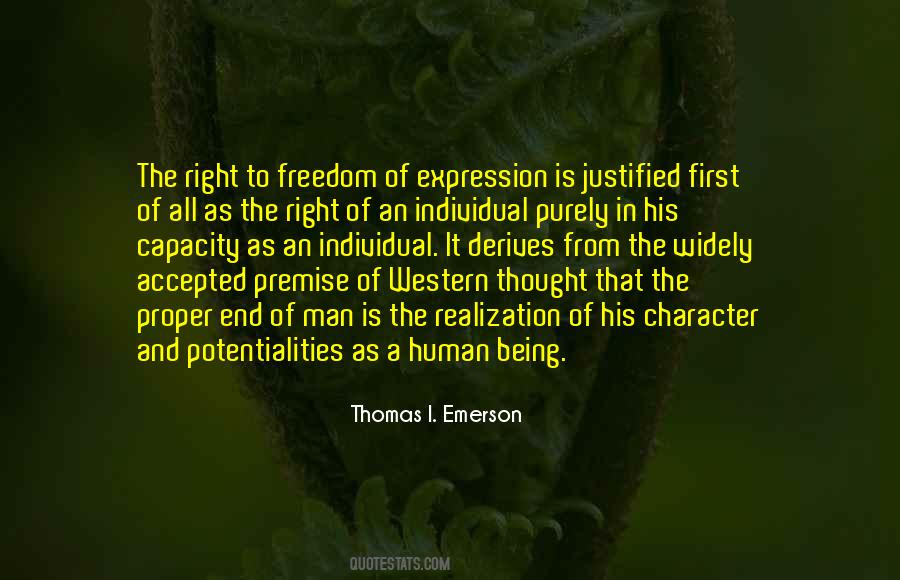 Quotes About Freedom Of Expression #1686644