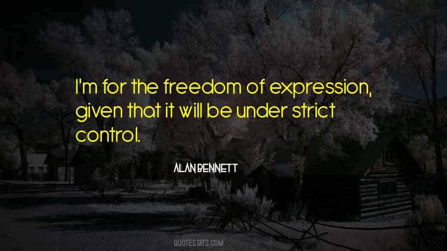 Quotes About Freedom Of Expression #212326