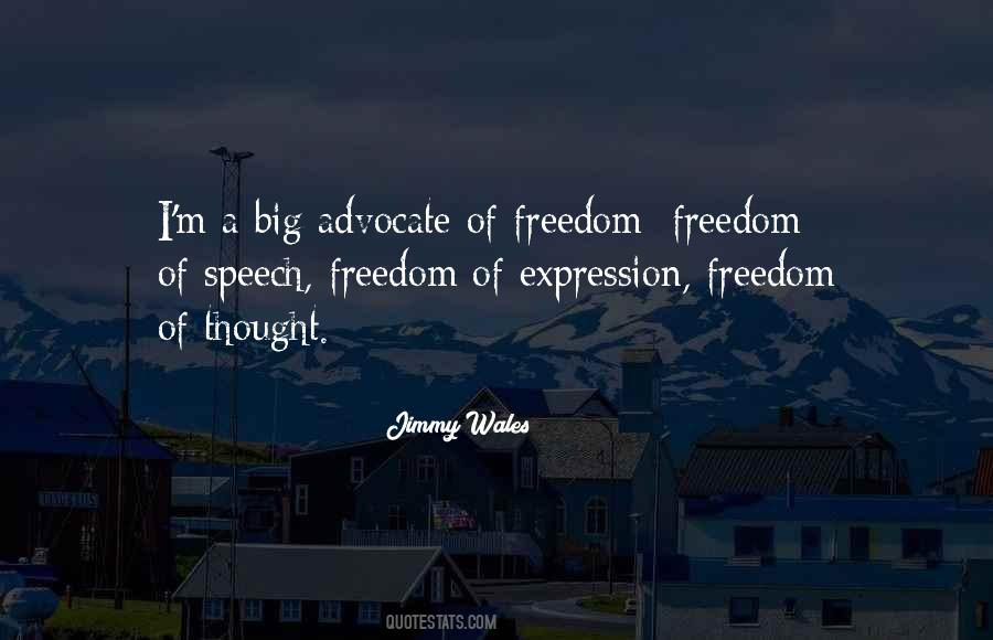 Quotes About Freedom Of Expression #861409