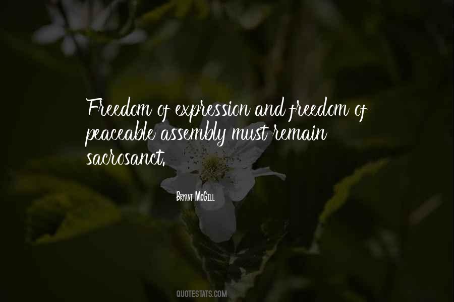 Quotes About Freedom Of Expression #867551