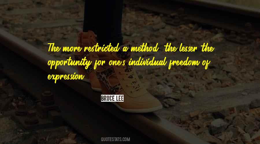 Quotes About Freedom Of Expression #957844