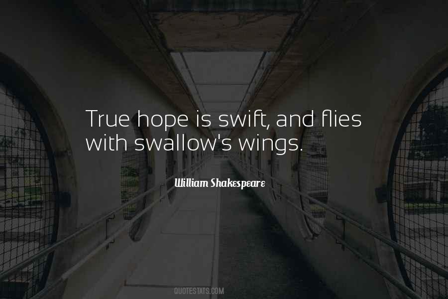Quotes About Hope And Wings #1086346