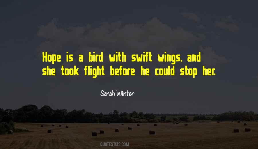 Quotes About Hope And Wings #317551