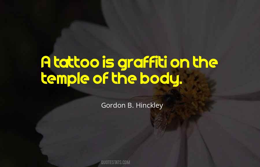 Quotes About Body As A Temple #500107