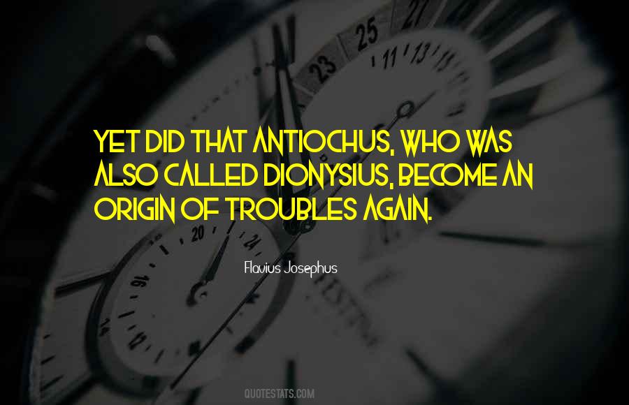Antiochus Quotes #1027149