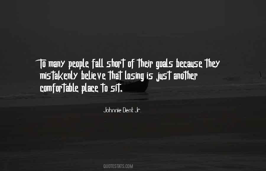 Quotes About Falling Short #1589448