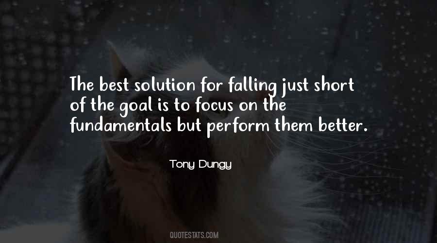 Quotes About Falling Short #25110