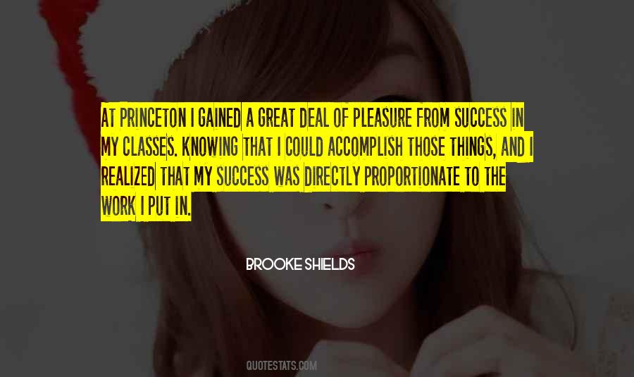 Quotes About Success At Work #750364