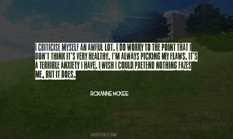 Anxiety's Quotes #234352