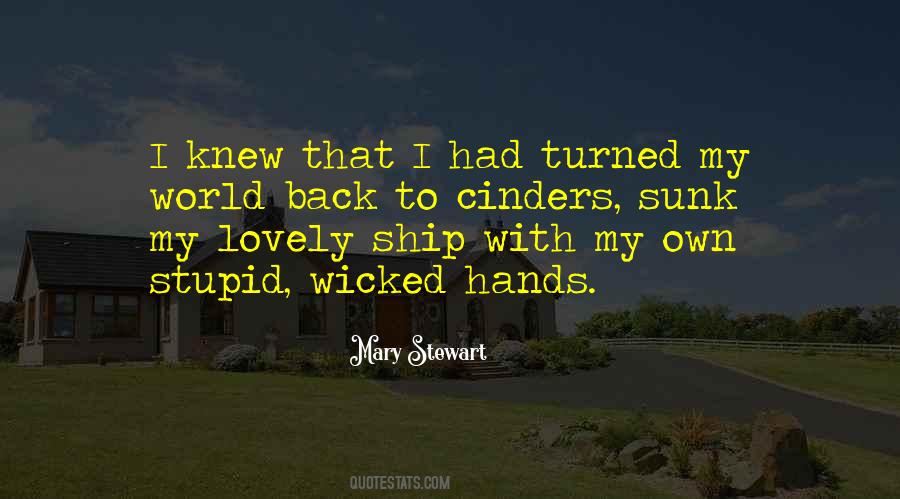 Quotes About Self Destruction #873860 Quotes About Self Destruction #873860