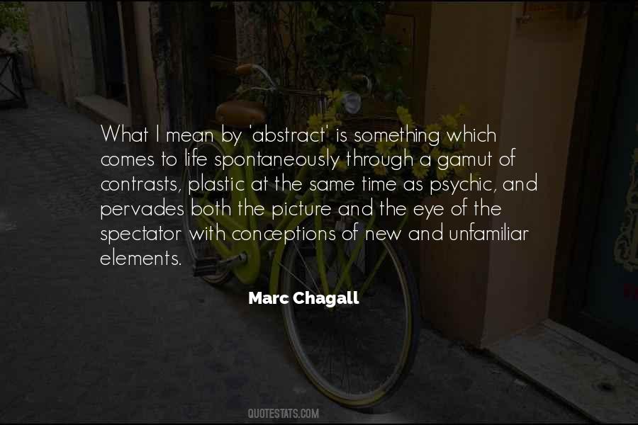 Quotes About Chagall #280475