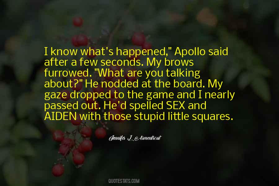 Apollo's Quotes #1444451
