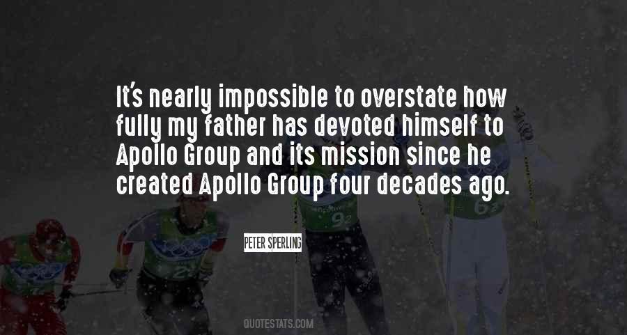 Apollo's Quotes #595892