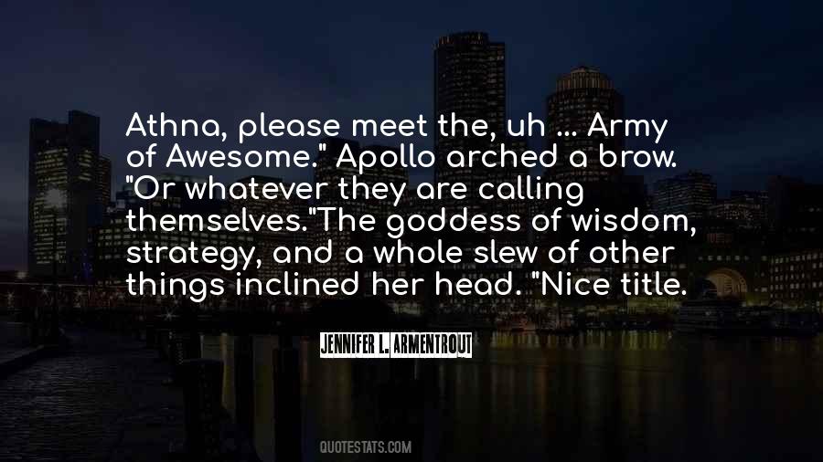 Apollo's Quotes #74836