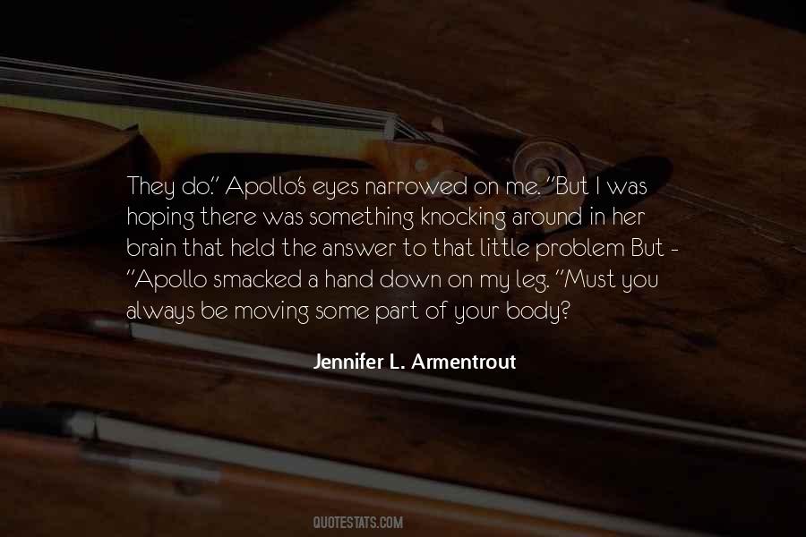 Apollo's Quotes #928332