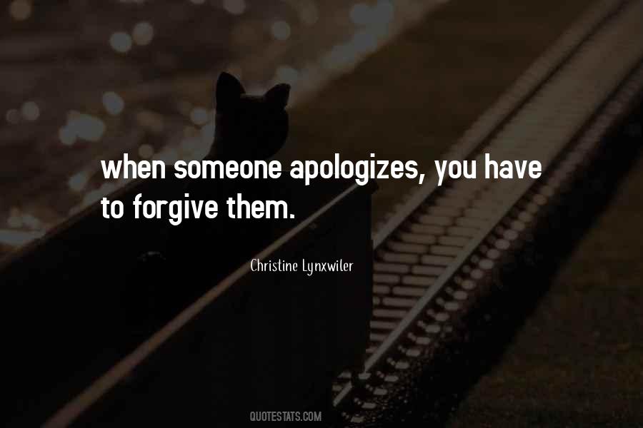 Apologizes Quotes #1183959