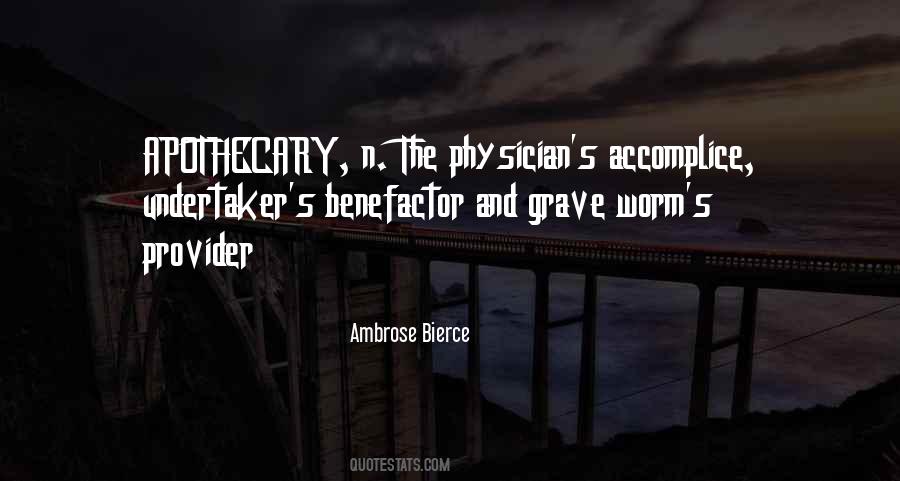 Apothecary's Quotes #1465758