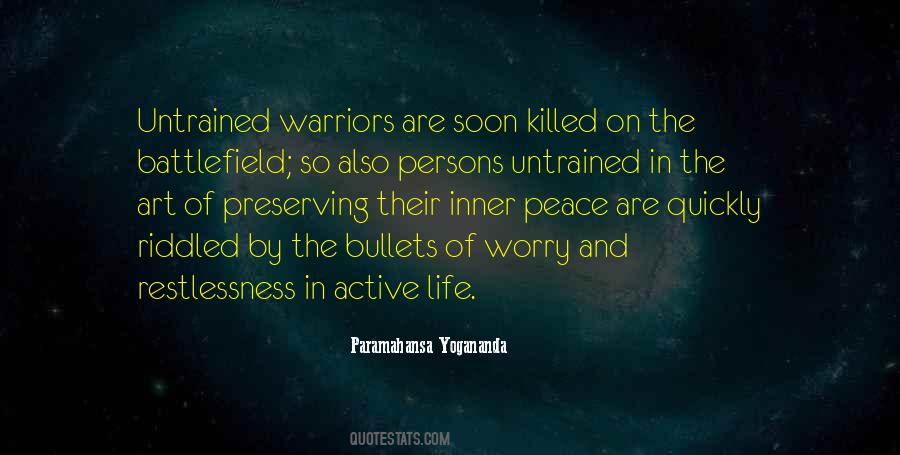 Quotes About Warriors #147417 Quotes About Warriors #147417