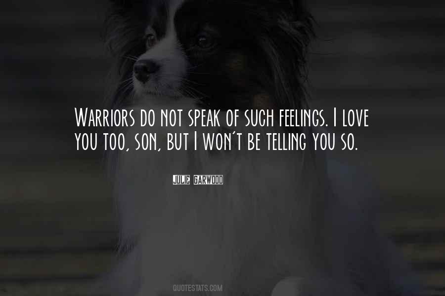 Quotes About Warriors #900780