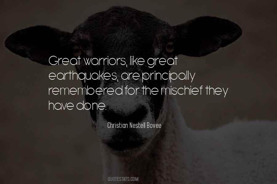 Quotes About Warriors #944254