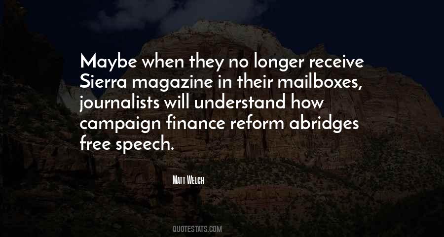 Quotes About Campaign Speech #1672202