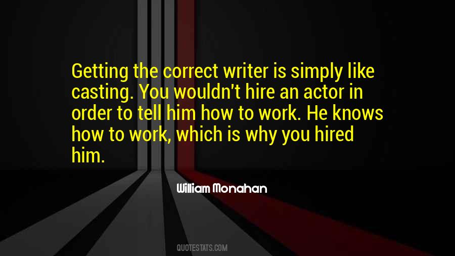 Quotes About Getting Hired #1825411