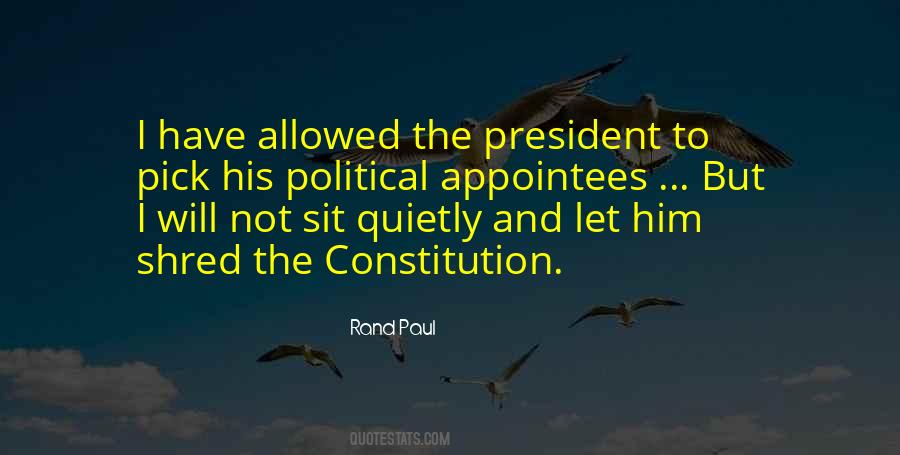 Appointees Quotes #1797470