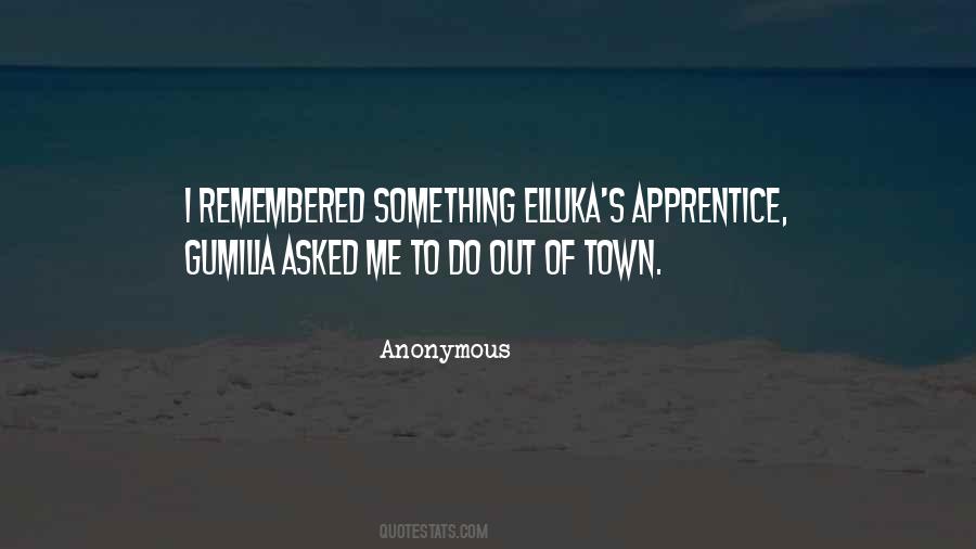 Apprentice's Quotes #186614