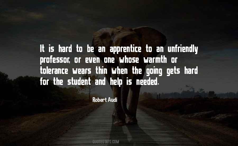 Apprentice's Quotes #330556