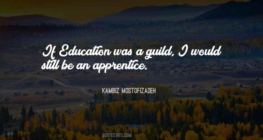 Apprentice's Quotes #491440