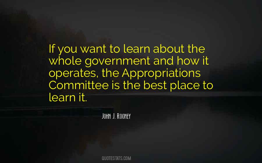 Appropriations Quotes #1090001