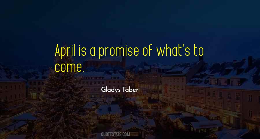 April's Quotes #744336