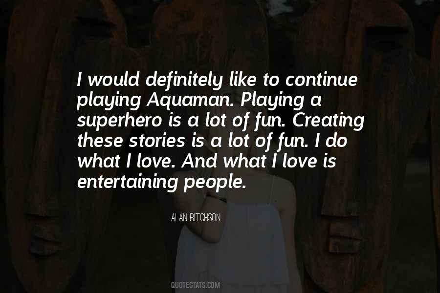 Aquaman's Quotes #1529518