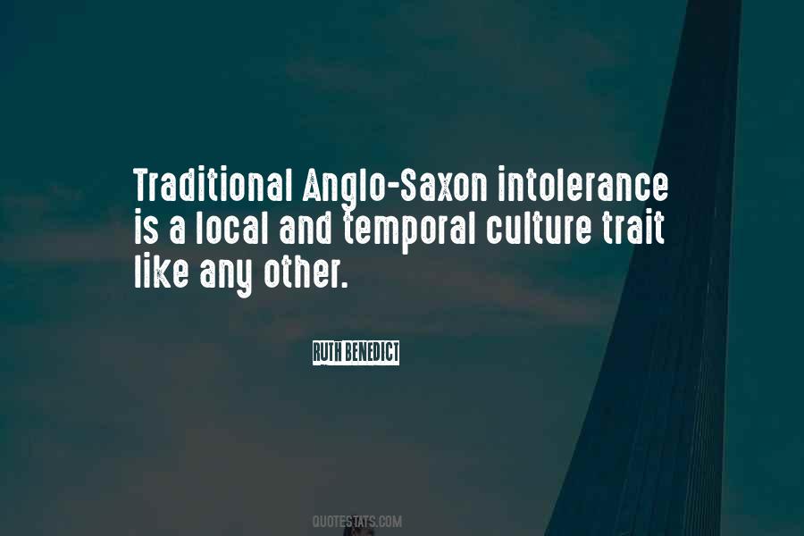 Quotes About Anglo Saxon #207085