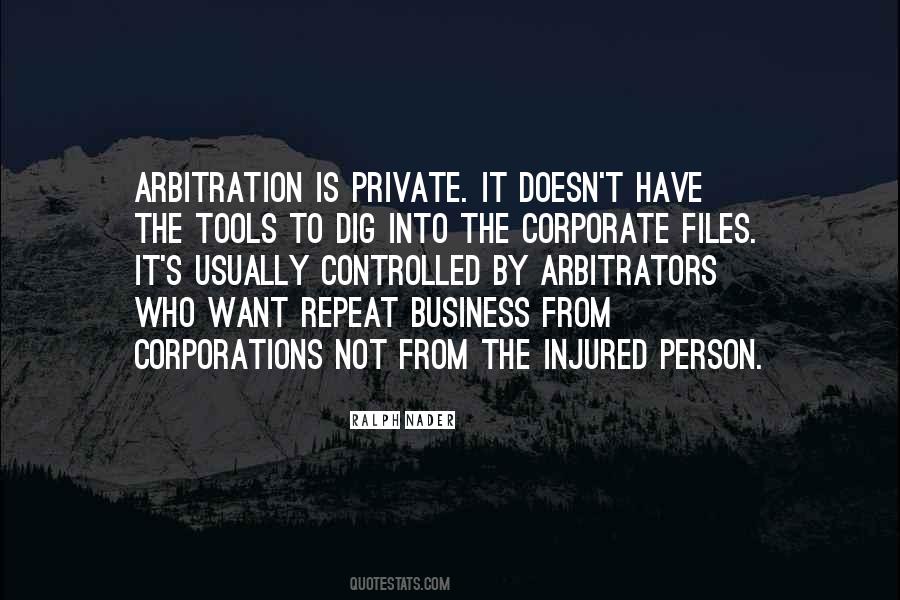 Arbitrators Quotes #1119403