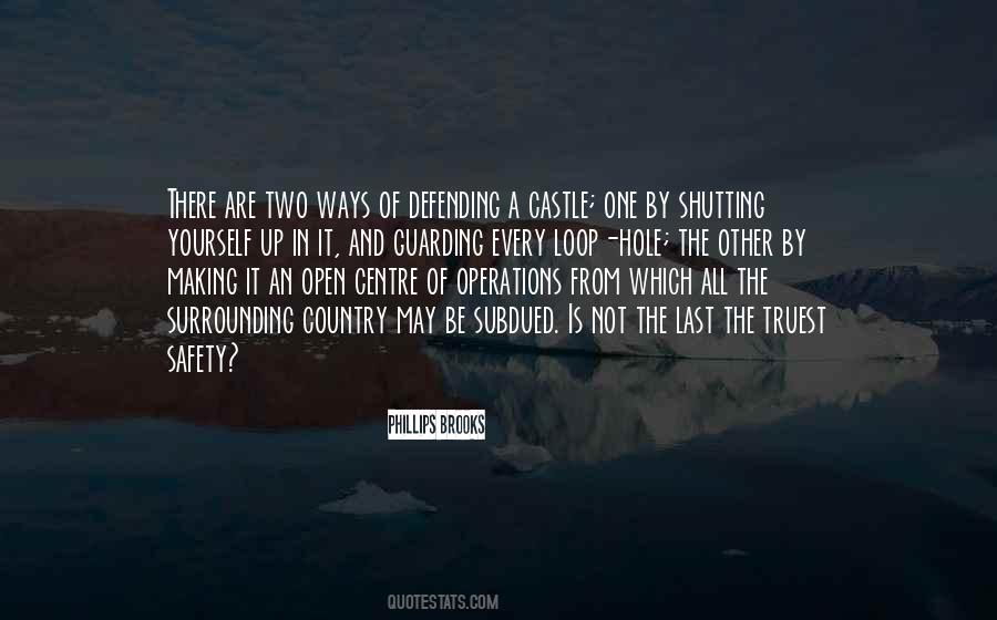 Quotes About Defending #1291670