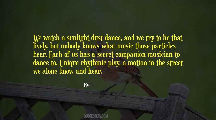 Quotes About Dance And Music #420306