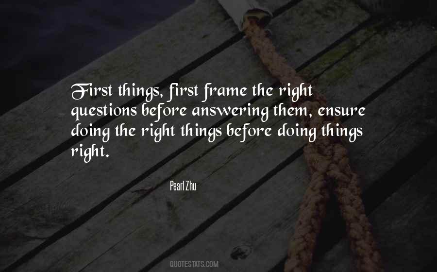 Quotes About First Things First #266640