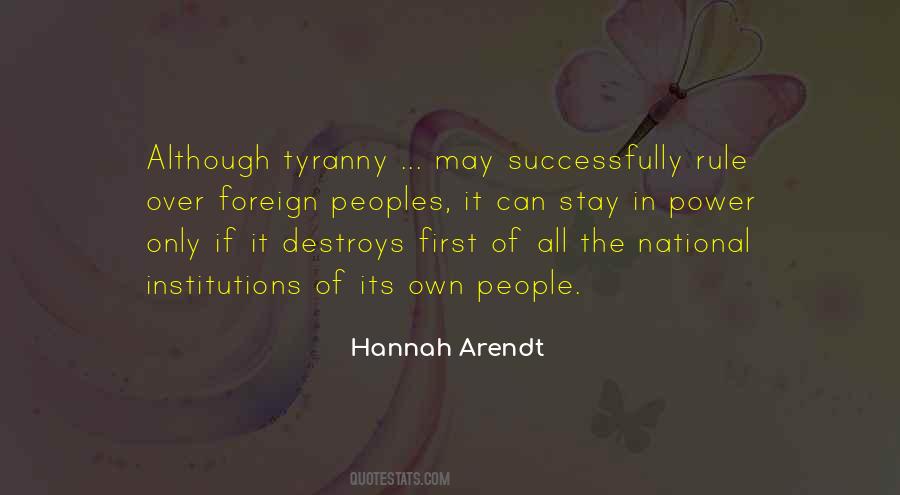 Arendt's Quotes #377523