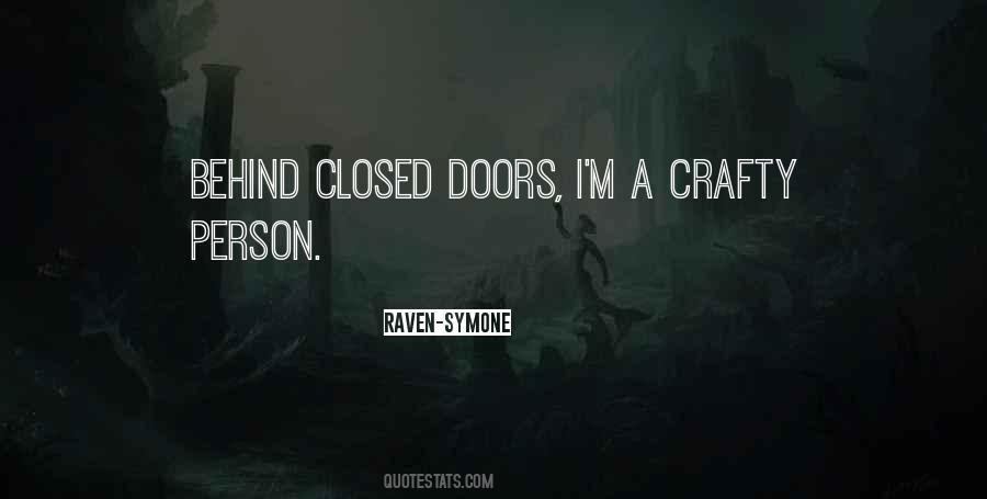 Quotes About Closed Doors #1344838