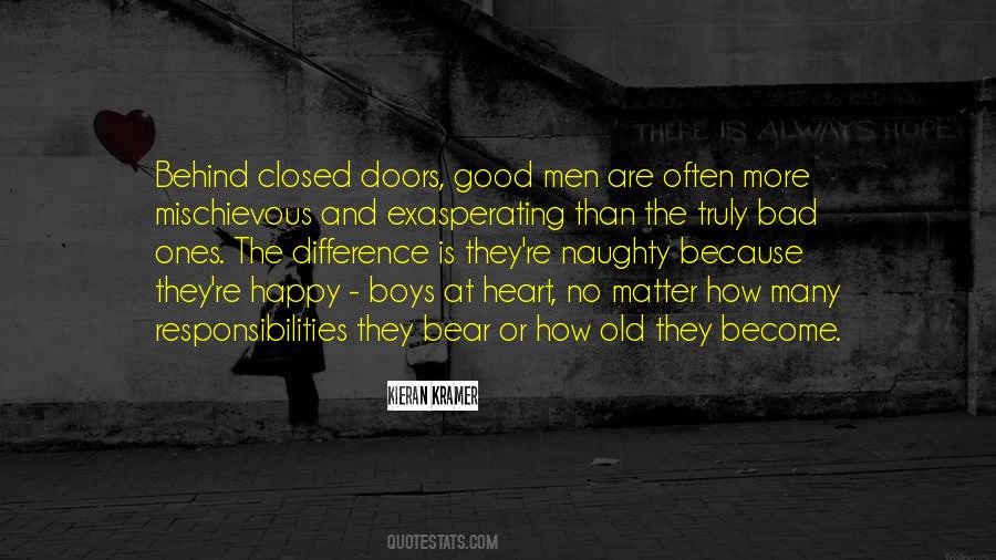 Quotes About Closed Doors #460181